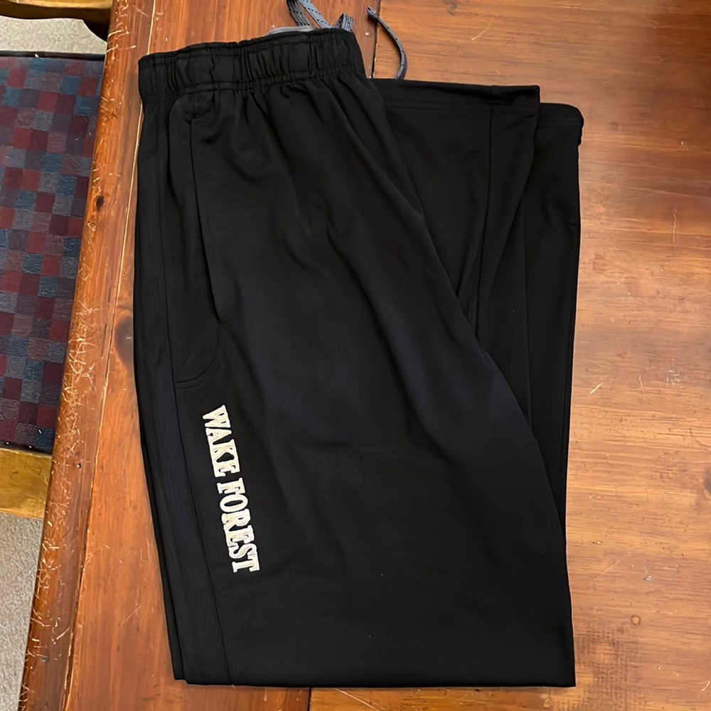 Nike Black Sweatpants with White Logo